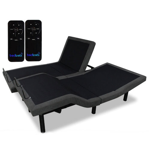 F4 Split King Adjustable Bed With Wireless Remote | Wayfair